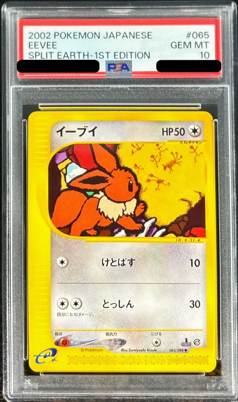 〔PSA10鑑定済〕イーブイ(カードe)【-】{065/088}[PSA](Eevee)