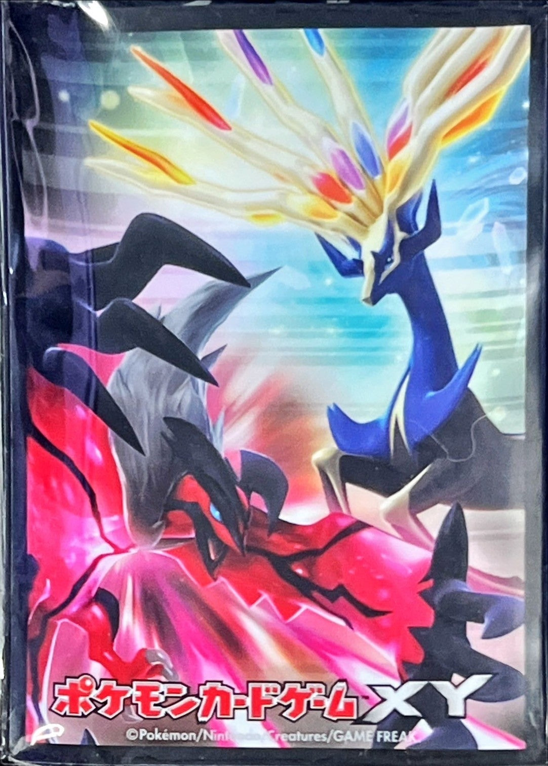 デッキシールド『ゼルネアス・イベルタル』32枚入り【サプライ】{-}[supply]