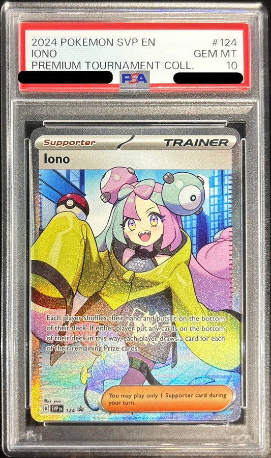〔PSA10鑑定済〕ナンジャモ(SR仕様/英語版)【P】{124}[PSA]