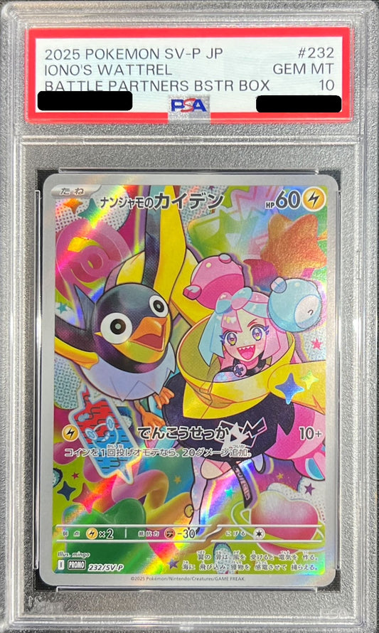 〔PSA10鑑定済〕ナンジャモのカイデン【P】{232/SV-P}[PSA](Wattrel)