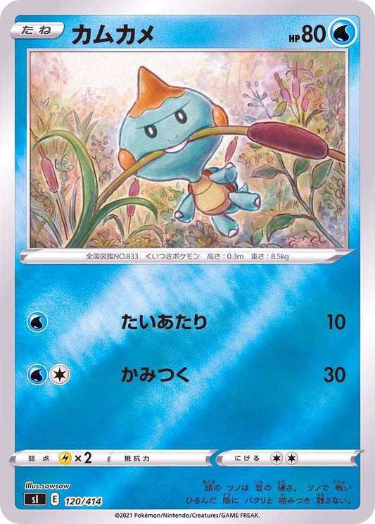 カムカメ(ミラー)【-】{120/414}[SI](Chewtle)