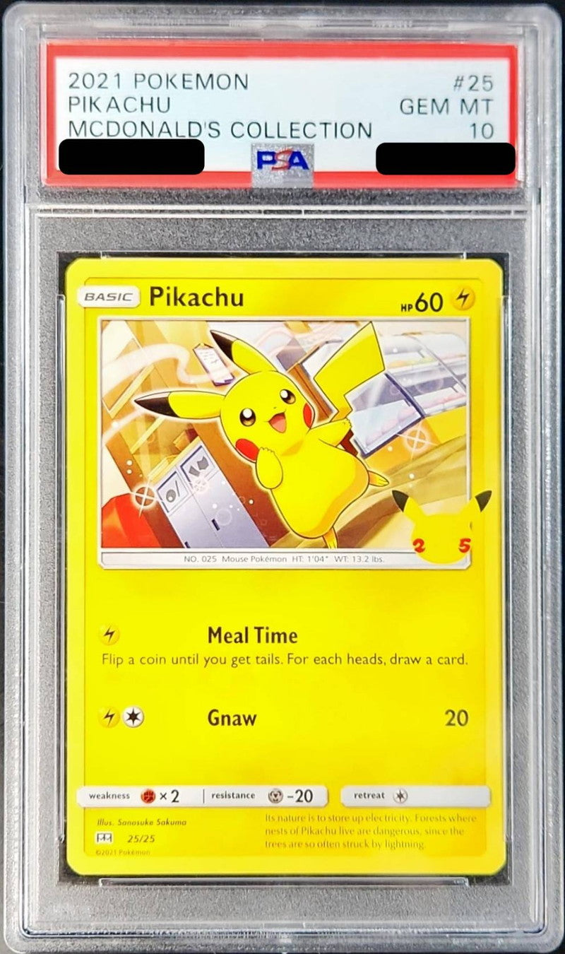 〔PSA10鑑定済〕ピカチュウ(25th/英語版)【-】{25/25}[PSA](Pikachu)