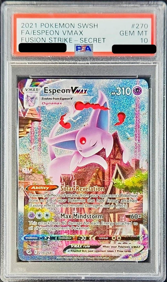 〔PSA10鑑定済〕エーフィVMAX(SA仕様/英語版)【-】{270/264}[PSA](Espeon)