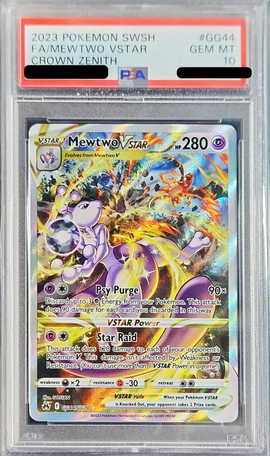 〔PSA10鑑定済〕ミュウツーVSTAR(英語版)【-】{GG44/GG70}[PSA](Mewtwo)