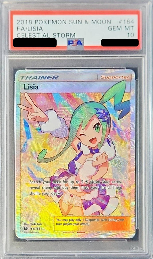 〔PSA10鑑定済〕ルチア(SR仕様/英語版)【-】{164/168}[PSA]