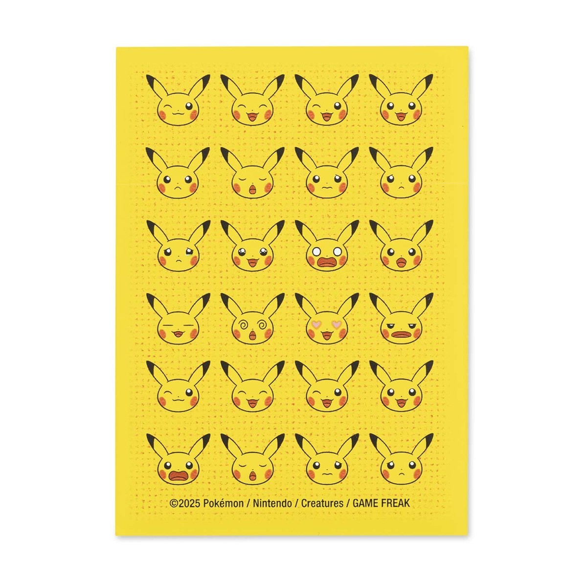 ピカチュウ 総柄 スリーブ Pikachu Moods Card Sleeves 海外グッズ【サプライ】{-} [サプライ]