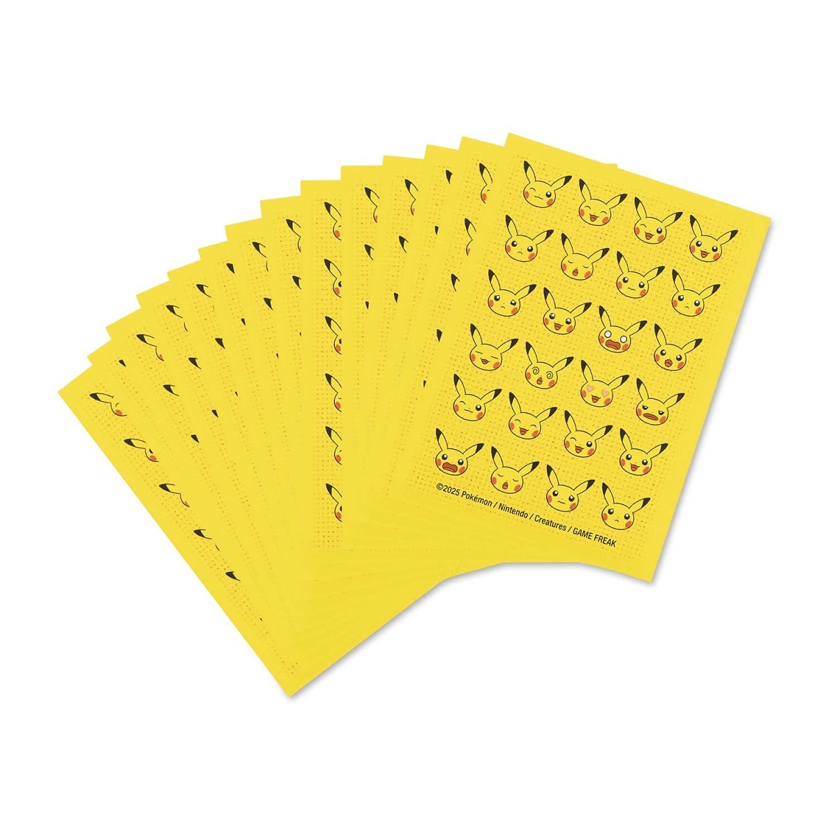 ピカチュウ 総柄 スリーブ Pikachu Moods Card Sleeves 海外グッズ【サプライ】{-} [サプライ]