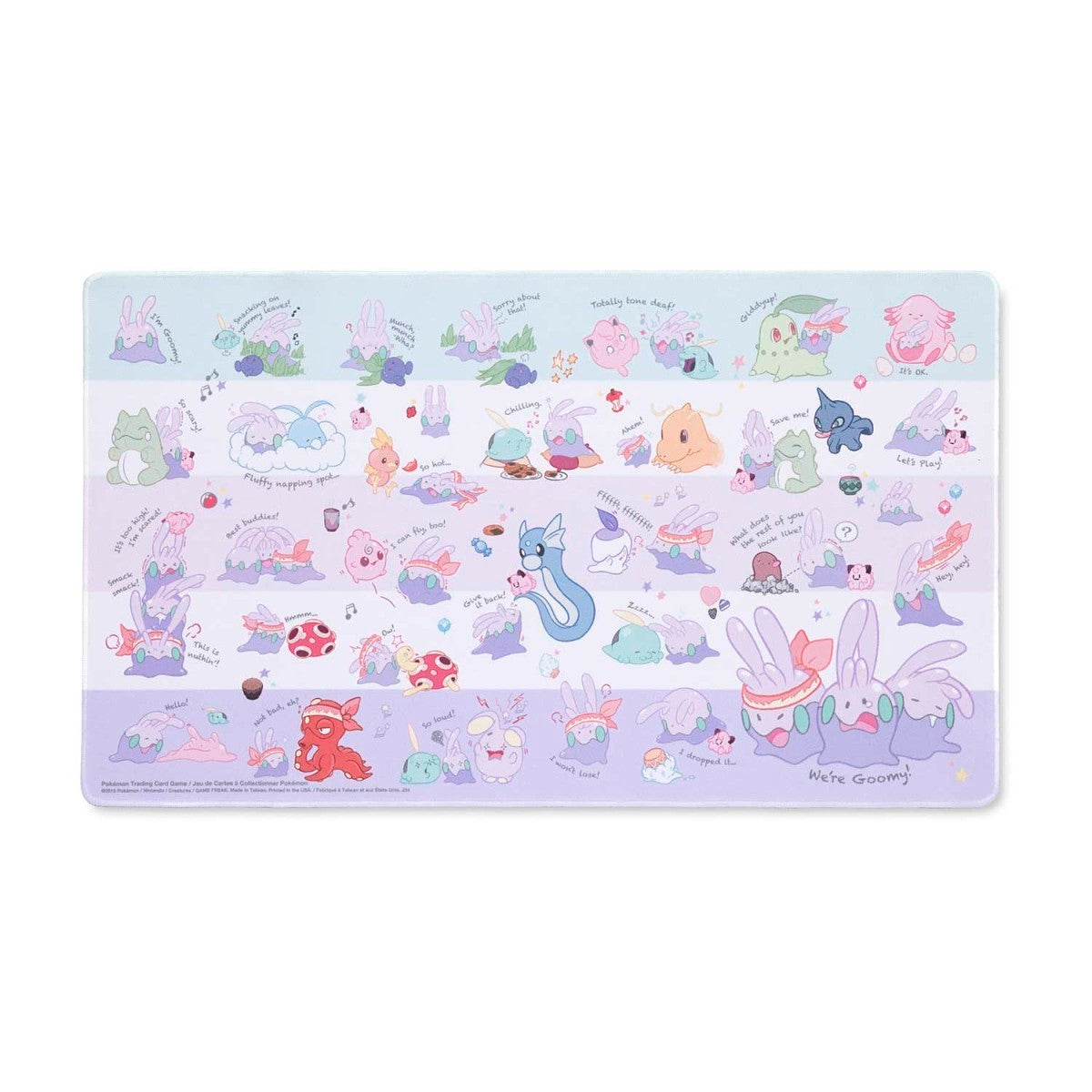 ヌメラ プレイマット We're Goomy Playmat 海外グッズ【サプライ】{-} [サプライ]