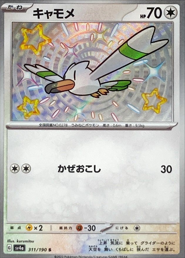 キャモメ【S】{311/190}[SV4a](Wingull)