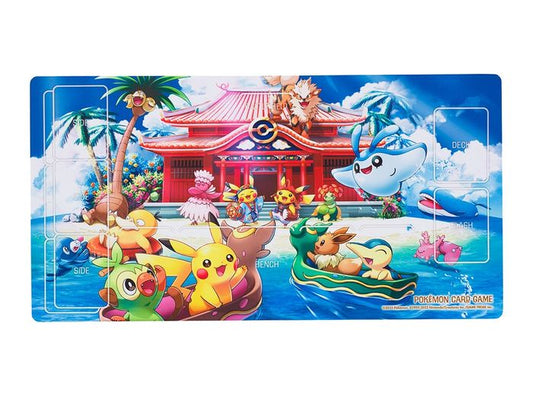プレイマット『ポケモンセンターオキナワ』【サプライ】{-}[supply]