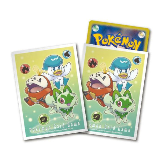 デッキシールド『ニャオハ＆ホゲータ＆クワッス』64枚入り【サプライ】{-}[supply]