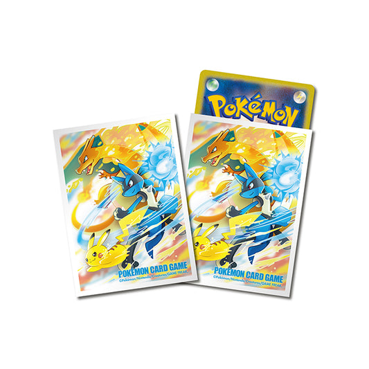デッキシールド『白枠/バトルスタート!』64枚入り【サプライ】{-}[supply]