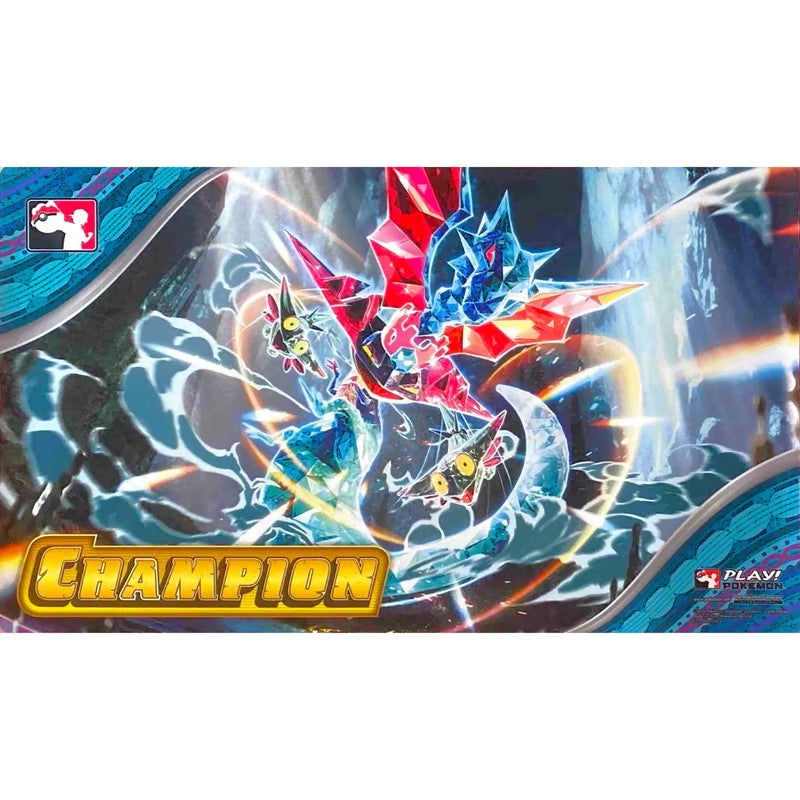 プレイマット『海外/テラスタルドラパルト(CHAMPION/Playロゴ)※』【サプライ】{-}[supply]