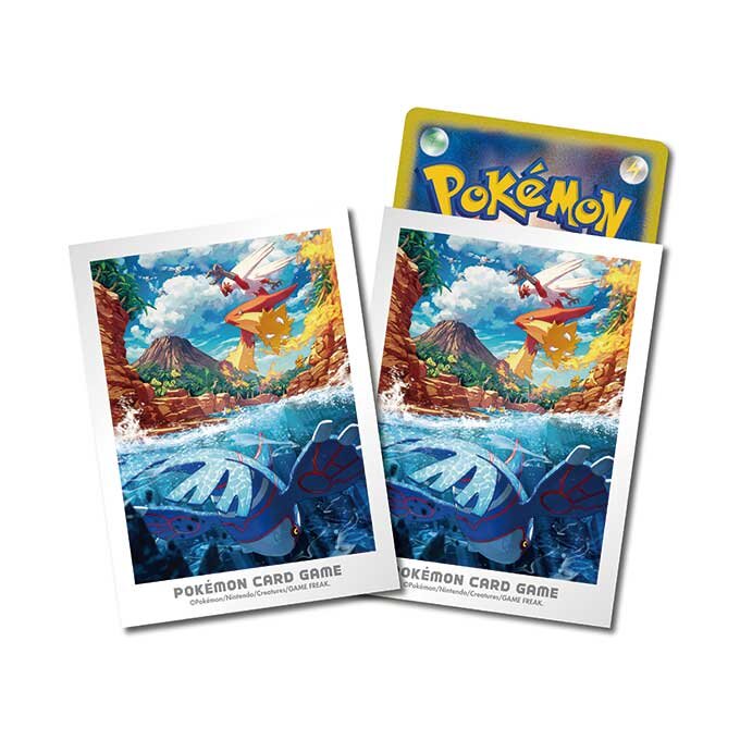 デッキシールド『ホウエンの冒険 カイオーガ＆バシャーモ』64枚入り【サプライ】{-}[supply]