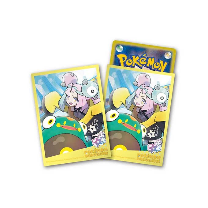 デッキシールド『POKEMON TRAINERS ナンジャモ＆ハラバリー』64枚入り【サプライ】{-}[supply]