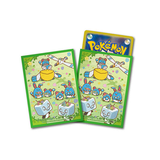 デッキシールド『花かんむりとマリルたち』64枚入り【サプライ】{-}[supply]