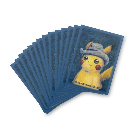 デッキシールド『海外/ピカチュウ(ゴッホ)※』65枚入り【サプライ】{-}[supply]