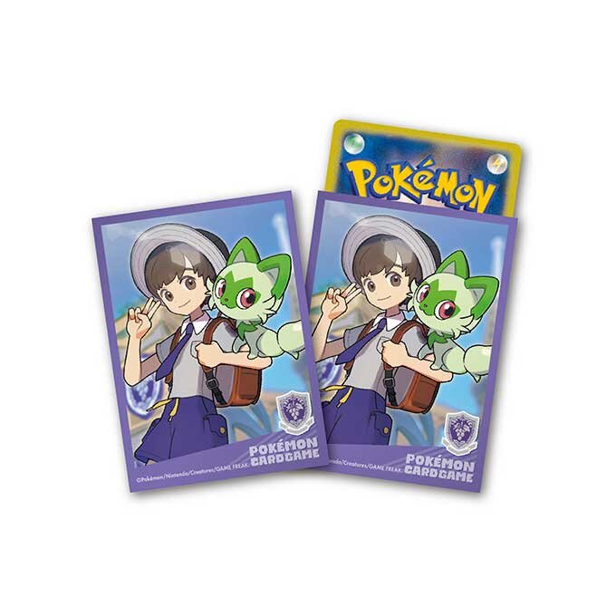 デッキシールド『POKEMON TRAINERS ハルト＆ニャオハ』64枚入り【サプライ】{-}[supply]