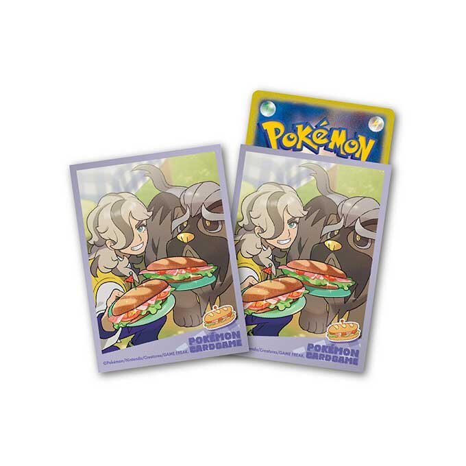デッキシールド『POKEMON TRAINERS ペパー＆マフィティフ』64枚入り【サプライ】{-}[supply]