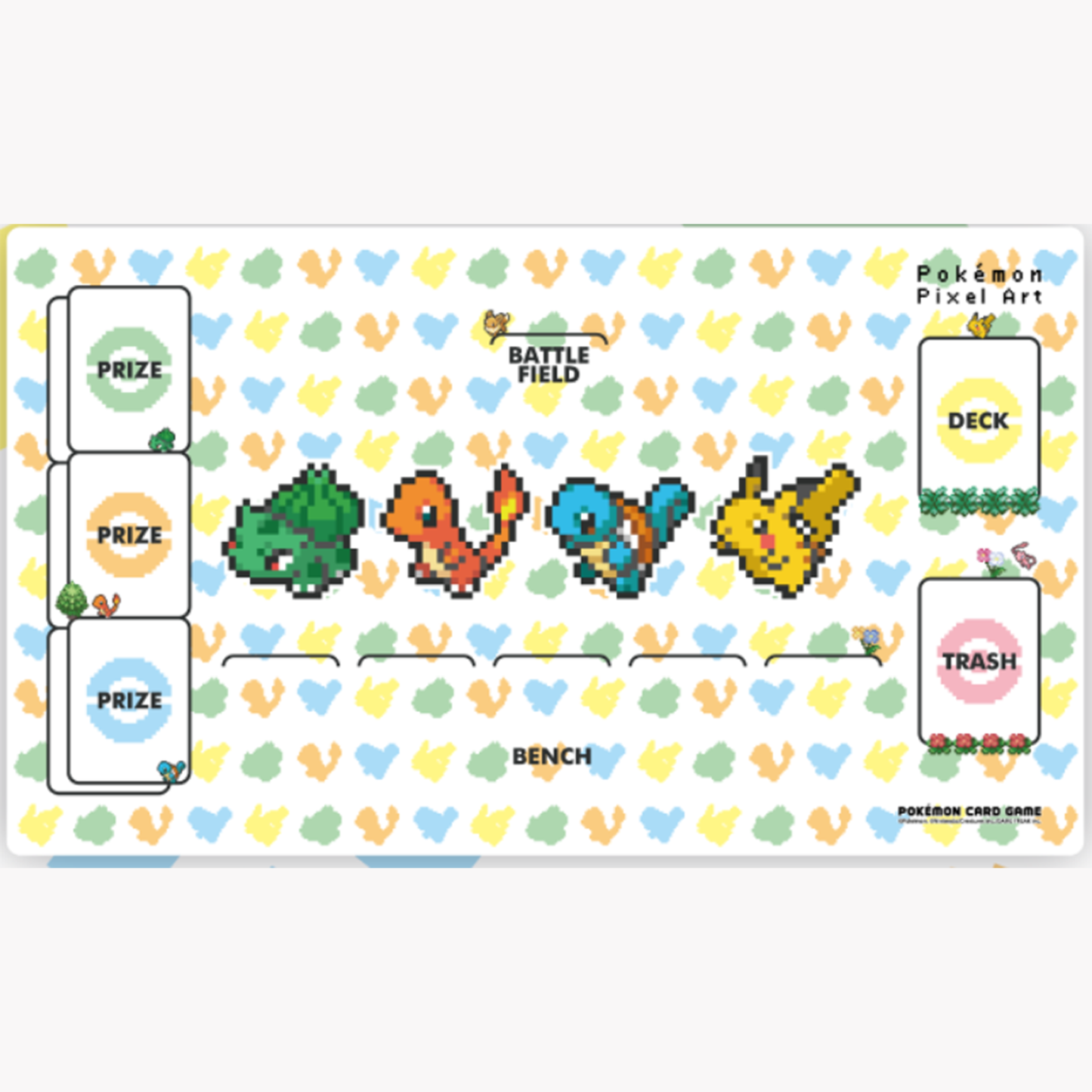 Pixel Artプレイマット 海外グッズ【サプライ】{-} [サプライ]