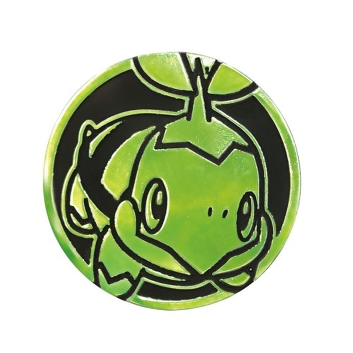 コイン『ナエトル(黄緑:ミラー)』【サプライ】{-}[supply]