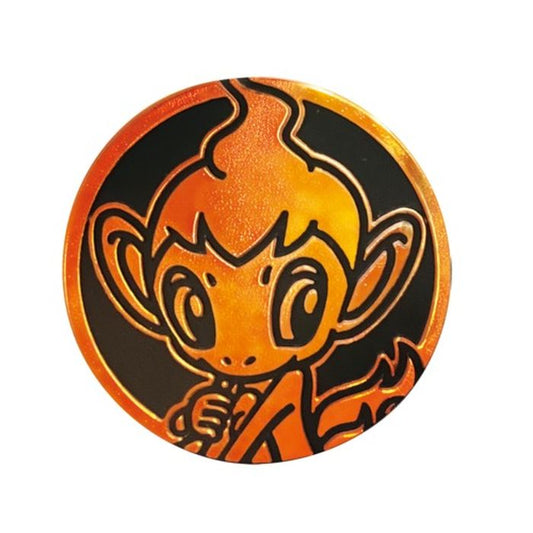 コイン『ヒコザル(橙:ミラー)』【サプライ】{-}[supply]
