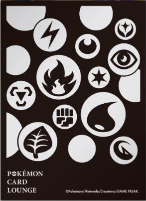 デッキシールドプロ『POKEMON CARD LOUNGE(ブラック)』64枚入り【サプライ】{-}[supply]