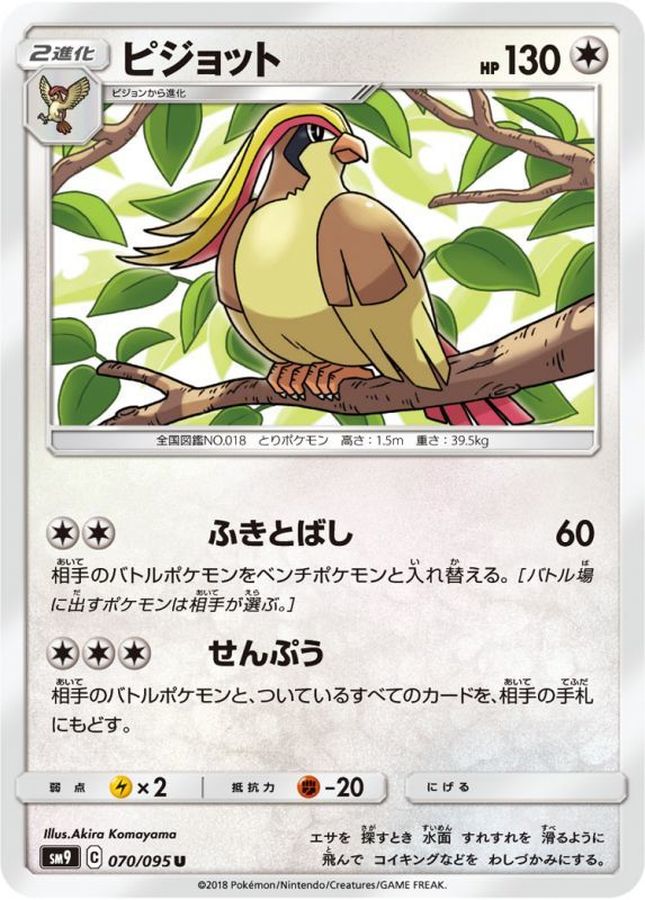 ピジョット【U】{070/095}[sm9](Pidgeot)
