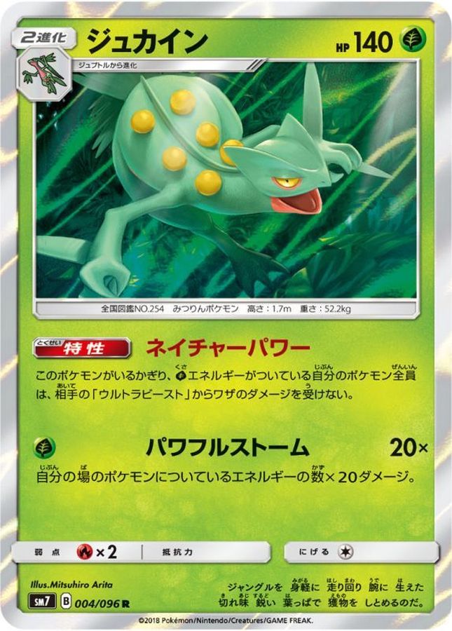ジュカイン【R】{004/096}[sm7](Sceptile)